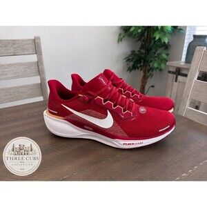 Nike Air Zoom Pegasus 41 San Francisco 49ers Running Shoes Men Red White Gold